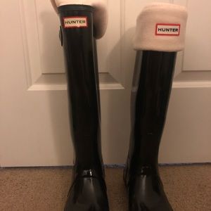 Hunter rain boots